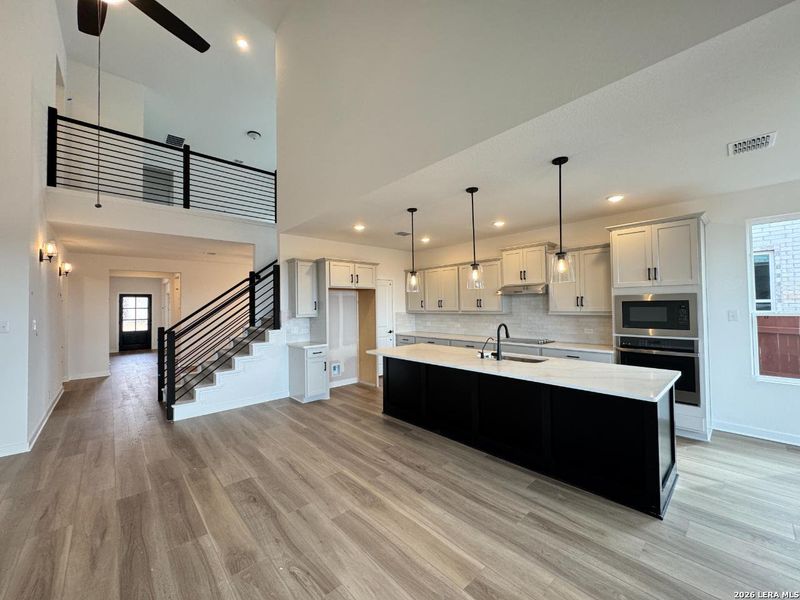 Furnished interior view inside a new home in Megan's Landing, Castroville (Image 10).