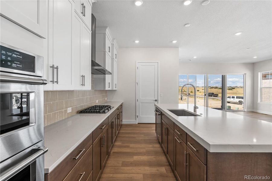Furnished interior view inside a new home in Reserve at The Canyons, Castle Pines (Image 14).