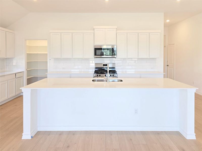 Furnished interior view inside a new home in Lively Ranch: Brookstone Collection, Georgetown (Image 6). Furnished interior view inside a new home in Lively Ranch: Brookstone Collection, Georgetown (Image 6).