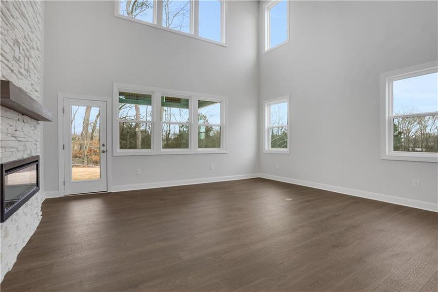 Spacious, unfurnished interior of a new home in Acacia, Cumming (Image 28). Spacious, unfurnished interior of a new home in Acacia, Cumming (Image 28).