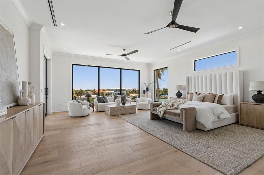 Furnished interior view inside a new home in , Belleair Beach (Image 9).