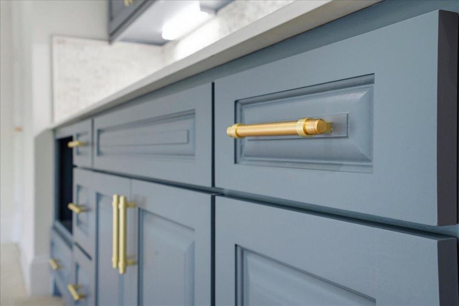 Every door and drawer custom built-on-site. Flush doors and drawers elevate your home from "good" to "amazing".