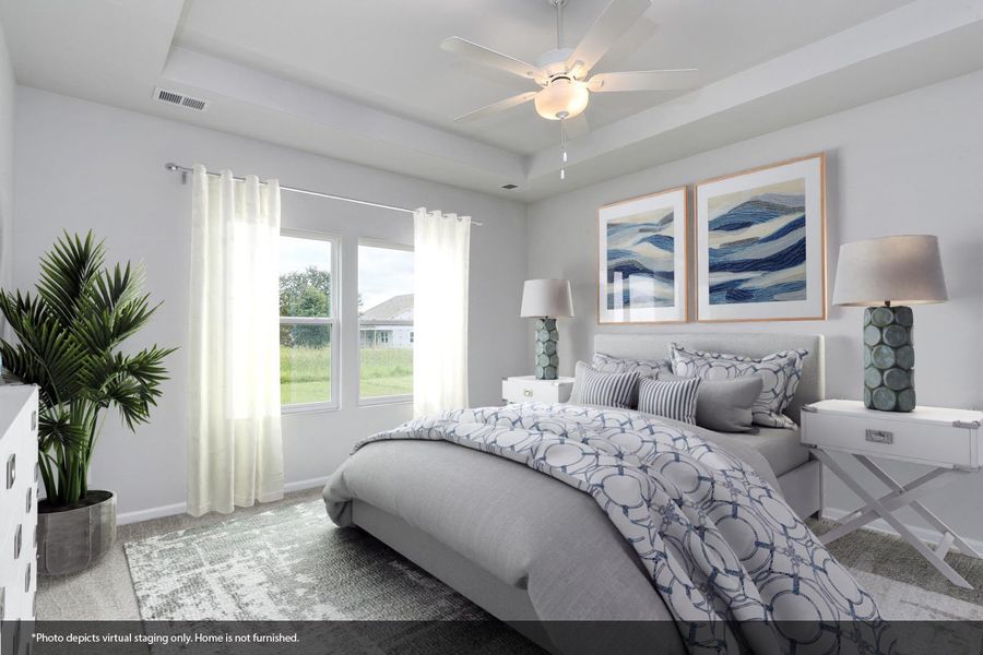 Furnished interior view inside a new home in Garden Grove, Conway (Image 8).
