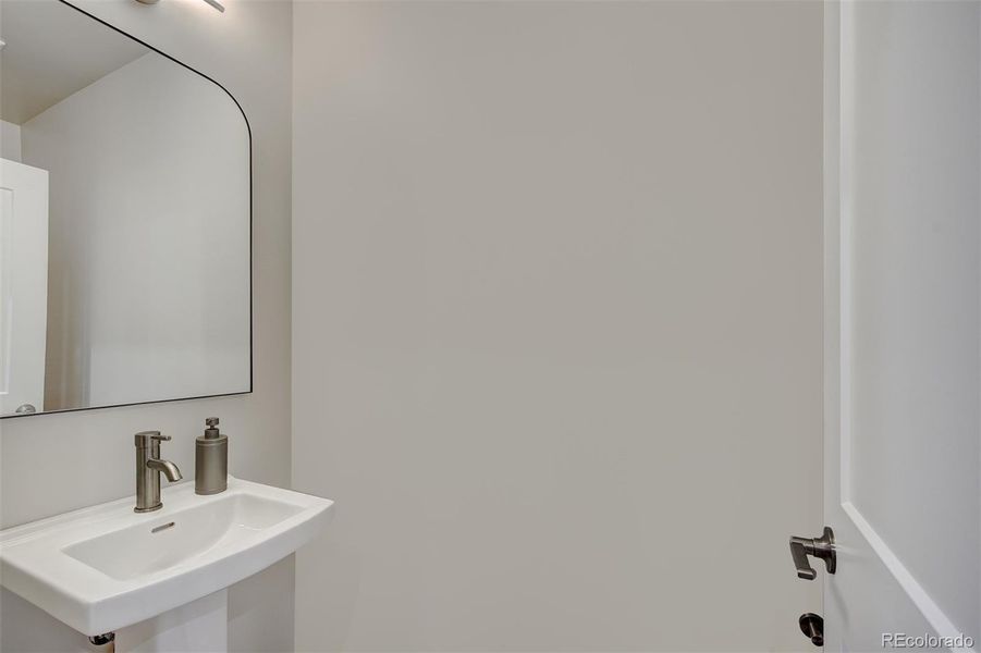 Model Home-not actual unit- powder room