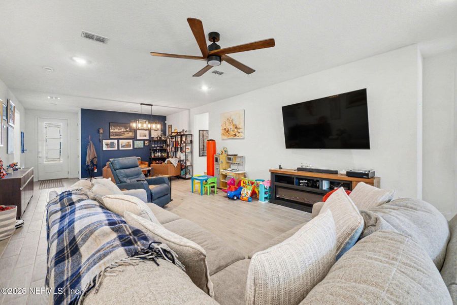 Furnished interior view inside a new home in , Yulee (Image 5).