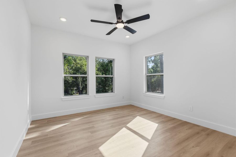 Spacious, unfurnished interior of a new home in , Cypress (Image 30).
