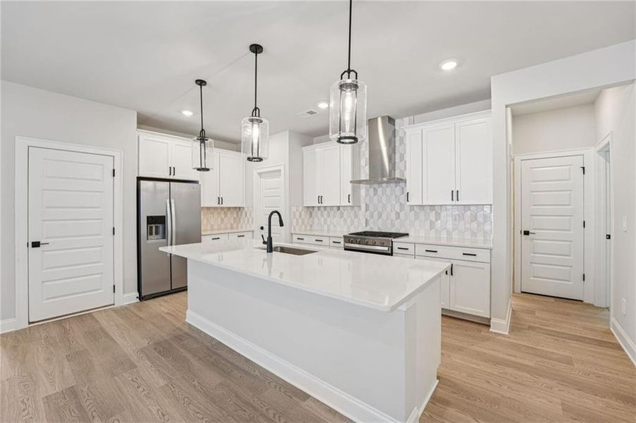 Furnished interior view inside a new home in Hemingway - Reserve Series, Cumming (Image 8). Furnished interior view inside a new home in Hemingway - Reserve Series, Cumming (Image 8).