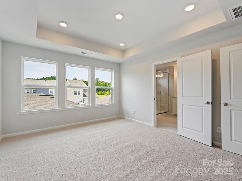 Spacious, unfurnished interior of a new home in North Creek Village - Townhomes, Huntersville (Image 24). Spacious, unfurnished interior of a new home in North Creek Village - Townhomes, Huntersville (Image 24).