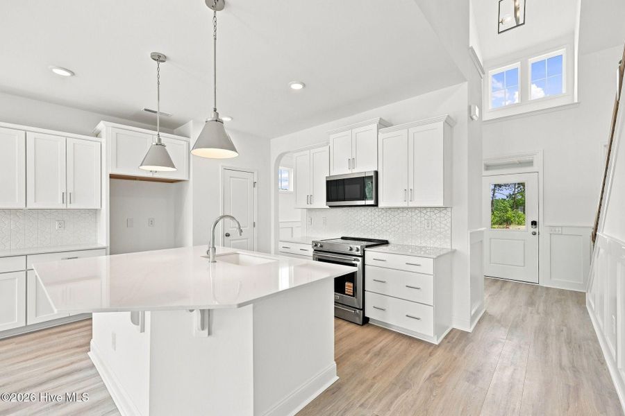 Furnished interior view inside a new home in Legacy Lakes, Aberdeen (Image 9).
