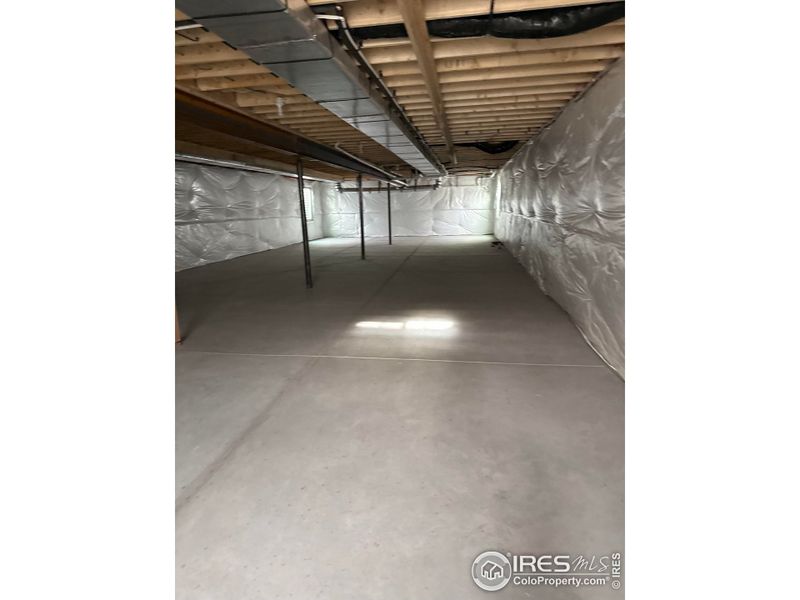 Basement w/Rough-In for Future Finish