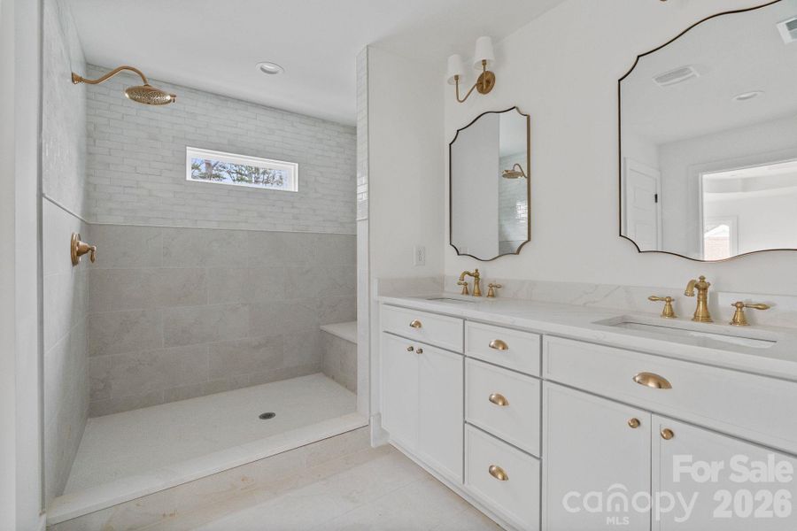 Furnished interior view inside a new home in , Charlotte (Image 9).