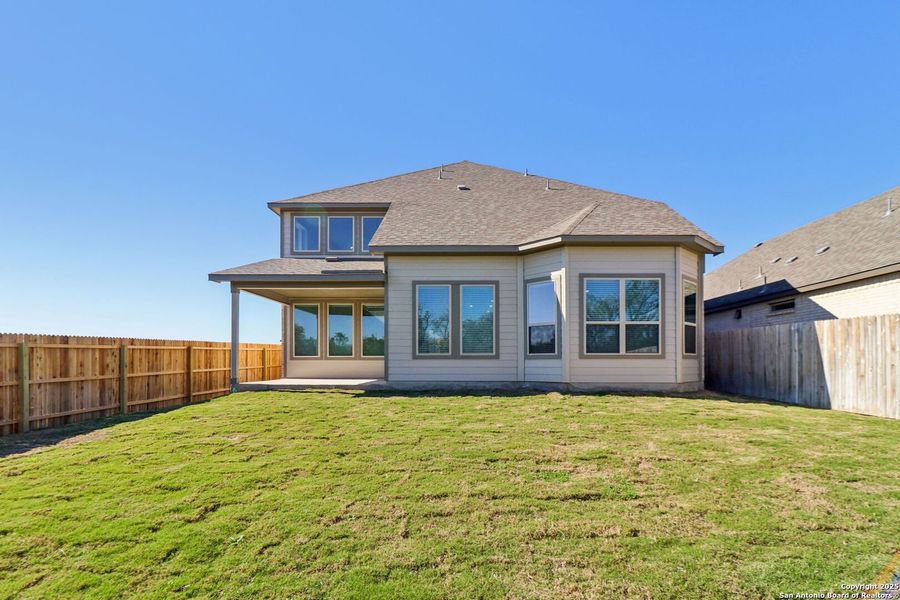 Exterior details and patio area of a home in , San Antonio (Image 4). Exterior details and patio area of a home in , San Antonio (Image 4).