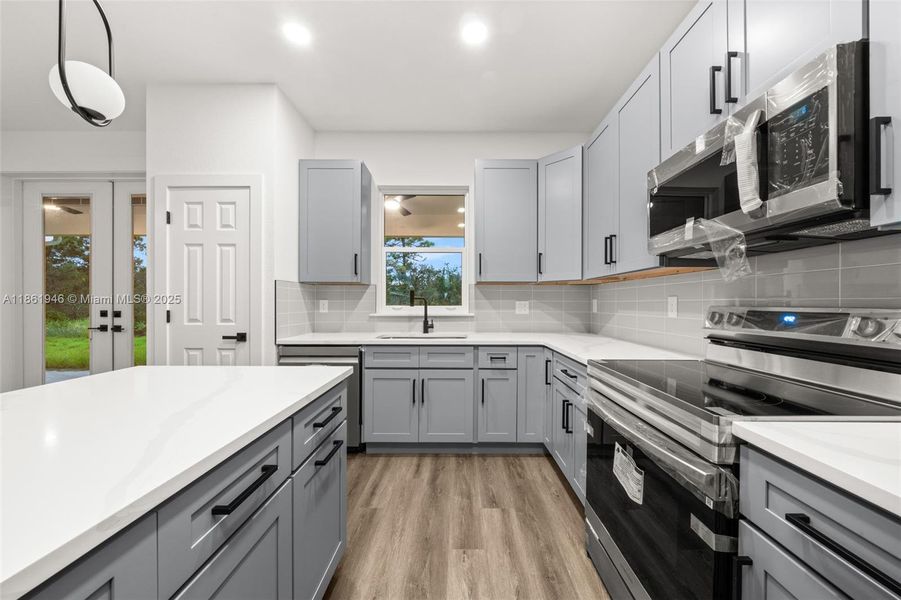 Furnished interior view inside a new home in , Sebring (Image 14).
