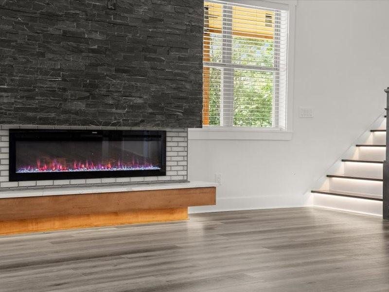 Furnished interior view inside a new home in , Dahlonega (Image 62).