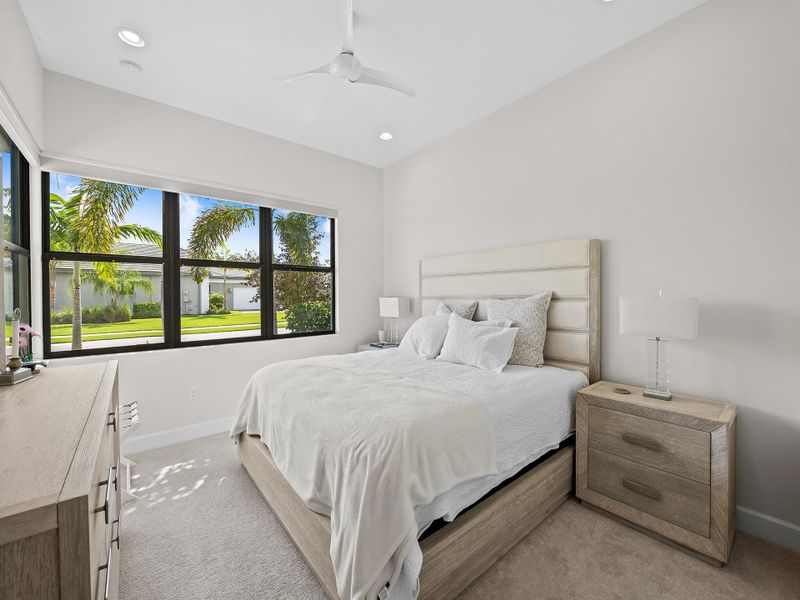 Furnished interior view inside a new home in , Boynton Beach (Image 23).