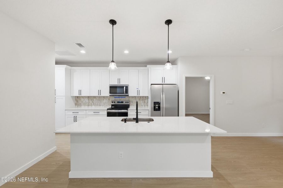 Furnished interior view inside a new home in , Jacksonville (Image 5).