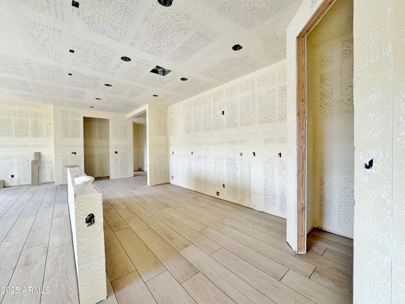 Kitchen island/walk in pantry