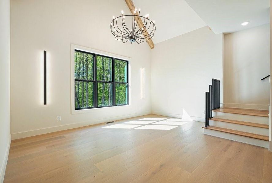 Spacious, unfurnished interior of a new home in , Canton (Image 29).