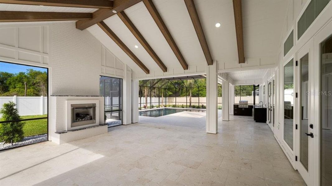 Exterior details and patio area of a home in , Port Orange (Image 52).