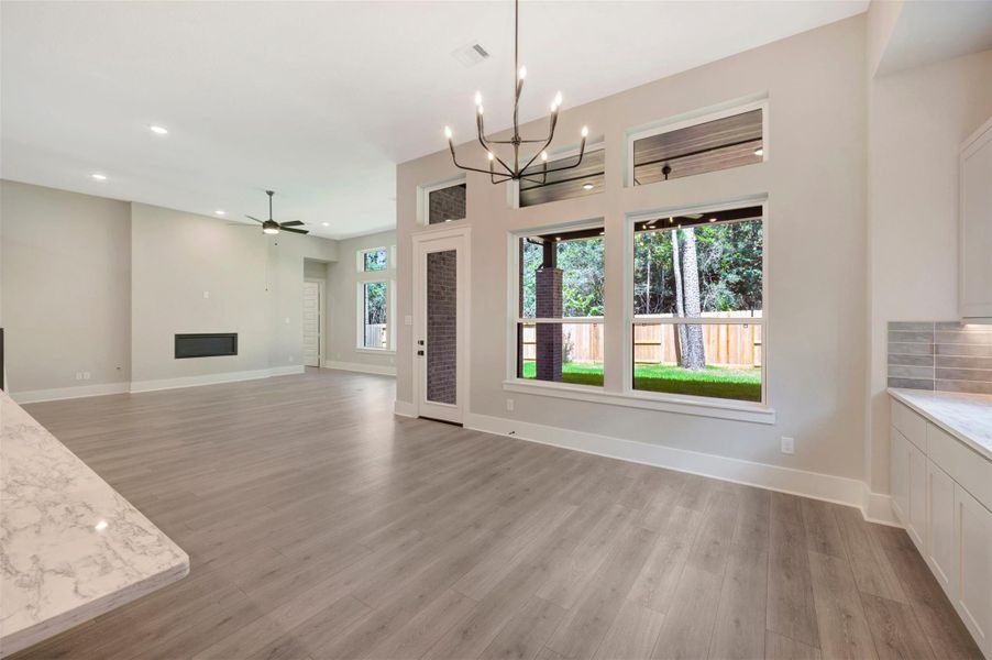 Spacious, unfurnished interior of a new home in The Woodlands Hills - Premier Collection, Willis (Image 20). Spacious, unfurnished interior of a new home in The Woodlands Hills - Premier Collection, Willis (Image 20).