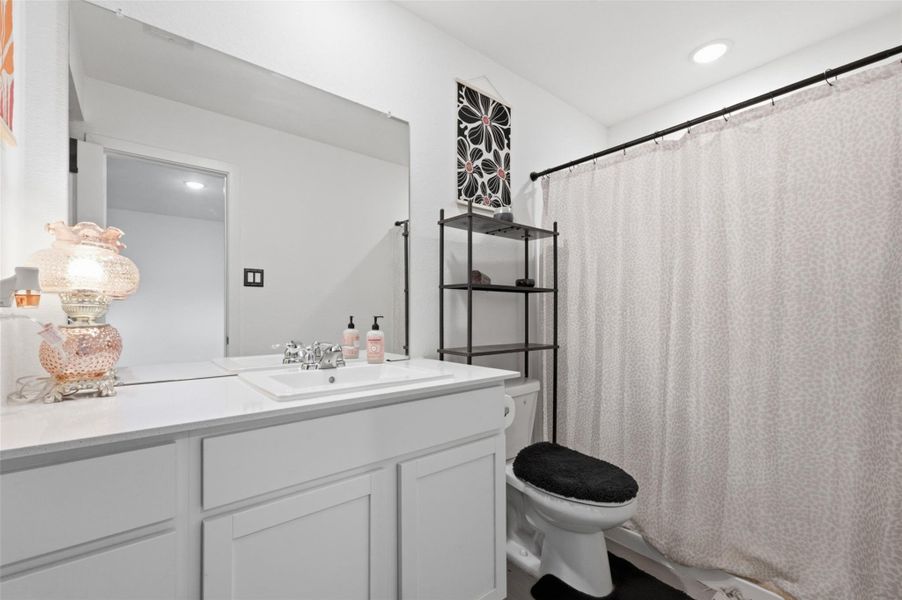 Furnished interior view inside a new home in Tavola, New Caney (Image 16).