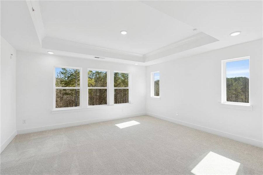Spacious, unfurnished interior of a new home in Grandview Terrace, Canton (Image 13).
