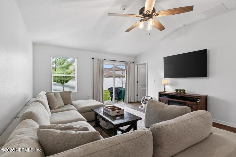 Furnished interior view inside a new home in Cross Creek Express, Green Cove Springs (Image 19).