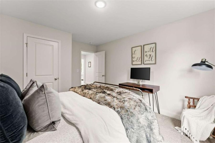 Furnished interior view inside a new home in , Dawsonville (Image 10).