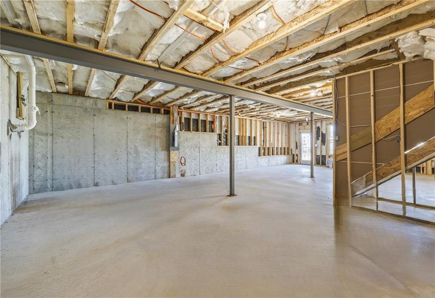 In-progress construction of a new home in , Hoschton, GA (Image 41).