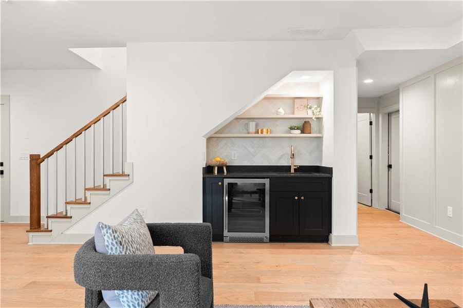 Furnished interior view inside a new home in , Decatur (Image 6).