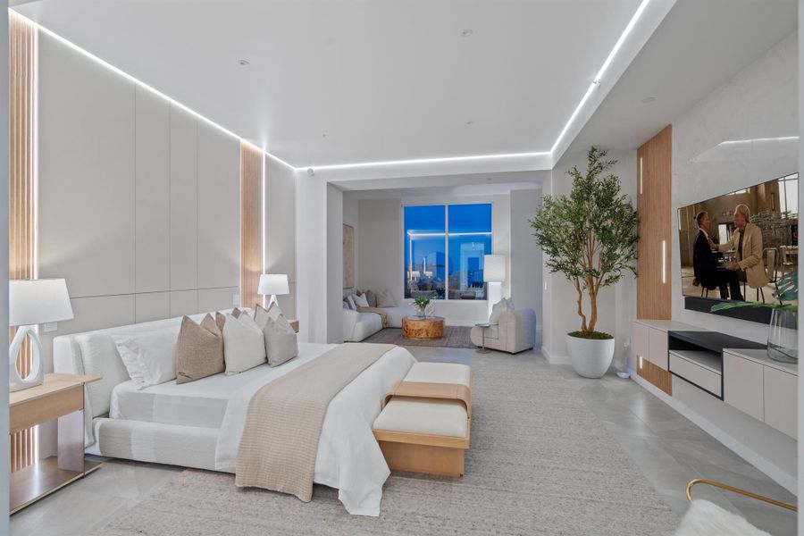 Furnished interior view inside a new home in , Boca Raton (Image 29).