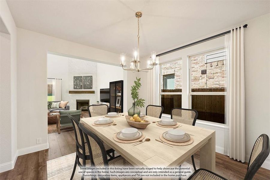 Furnished interior view inside a new home in Hampton Park, Glenn Heights (Image 7). Furnished interior view inside a new home in Hampton Park, Glenn Heights (Image 7).