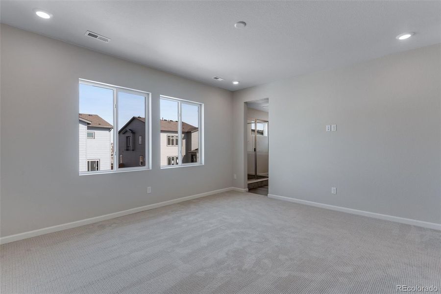 Spacious, unfurnished interior of a new home in Medley at Reunion Ridge, Commerce City (Image 38).