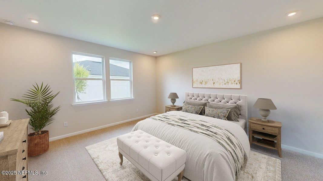 Furnished interior view inside a new home in Lakes at Bella Lago, Green Cove Springs (Image 4).