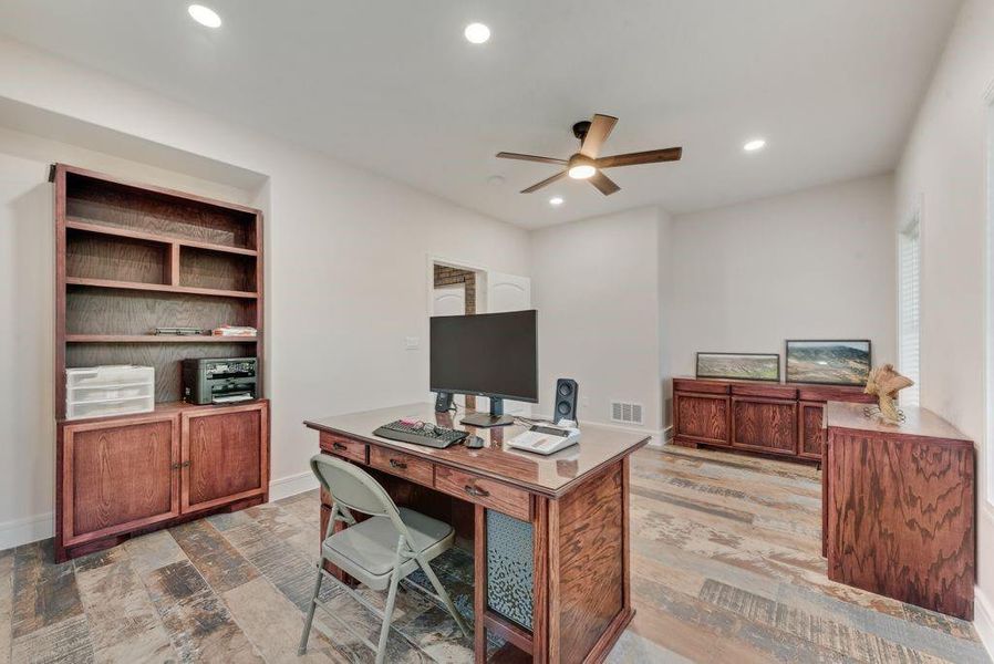 Furnished interior view inside a new home in , Krum (Image 15). Furnished interior view inside a new home in , Krum (Image 15).