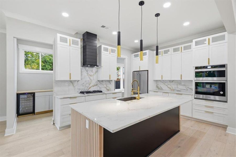 Furnished interior view inside a new home in , Acworth (Image 9).