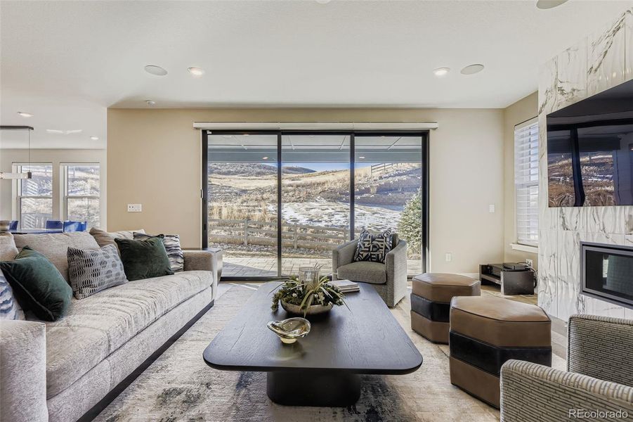 Furnished interior view inside a new home in , Parker (Image 17).