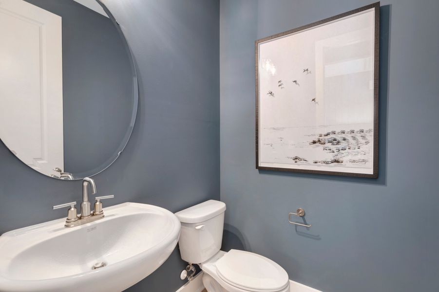 Representative furnished interior of a home built from the Collins by Beazer Homes in Friendship Village, Apex (Image 7).