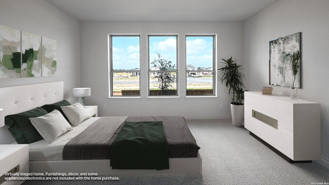 Furnished interior view inside a new home in Legacy at Lake Dunlap, New Braunfels (Image 8). Furnished interior view inside a new home in Legacy at Lake Dunlap, New Braunfels (Image 8).
