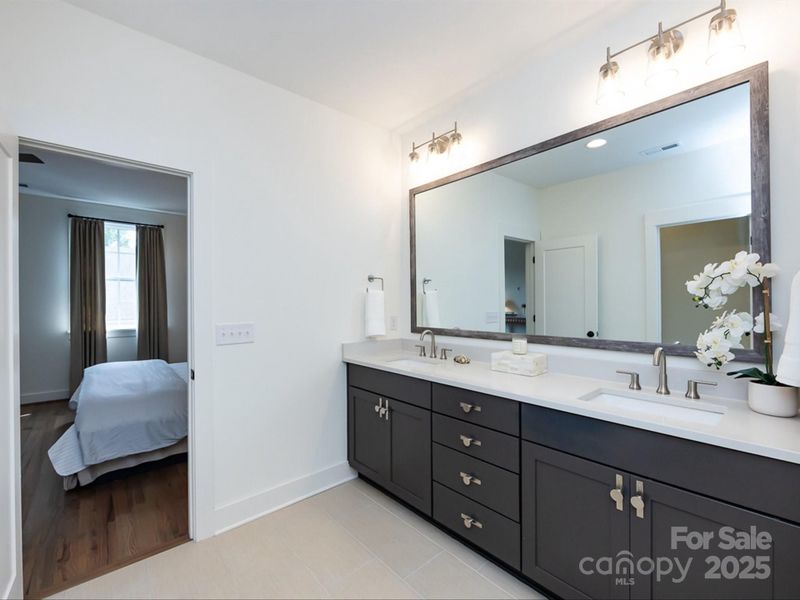 Furnished interior view inside a new home in , Charlotte (Image 5). Furnished interior view inside a new home in , Charlotte (Image 5).