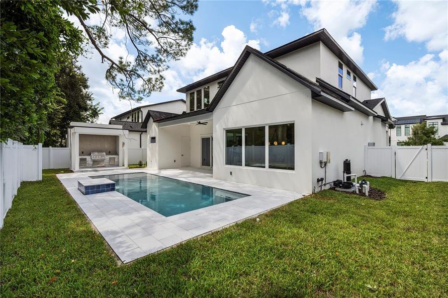 Exterior details and patio area of a home in , Winter Park (Image 40).