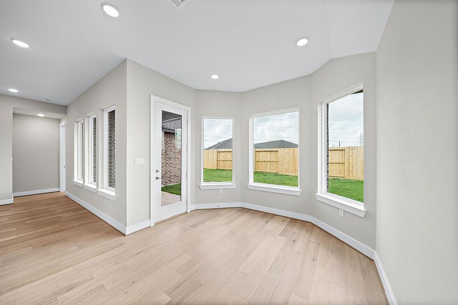 Representative unfurnished interior of a home built from the Yellowstar by Caldwell Homes in Chambers Creek, Willis (Image 14). Representative unfurnished interior of a home built from the Yellowstar by Caldwell Homes in Chambers Creek, Willis (Image 14).