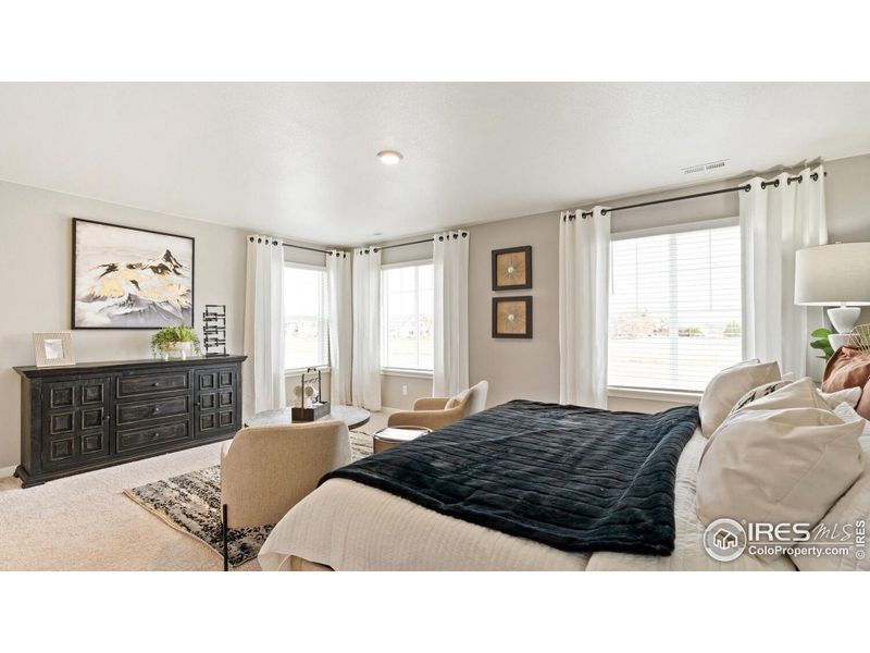 Furnished interior view inside a new home in Westgate, Greeley (Image 20).