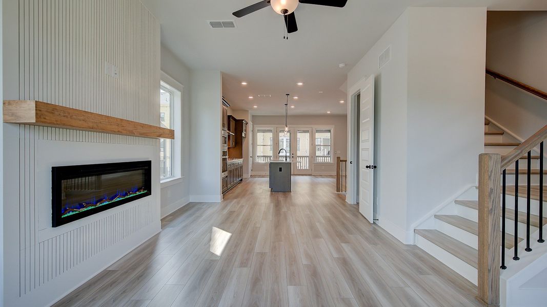 Furnished interior view inside a new home in Barrett Pointe, Kennesaw (Image 15).