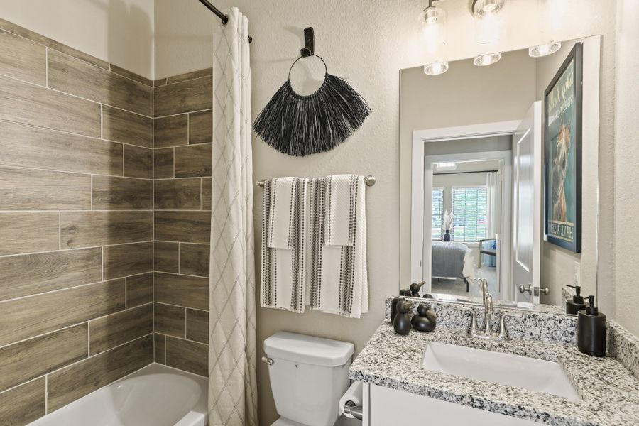 Furnished interior view inside a new home in Wildrye, Waller (Image 14).