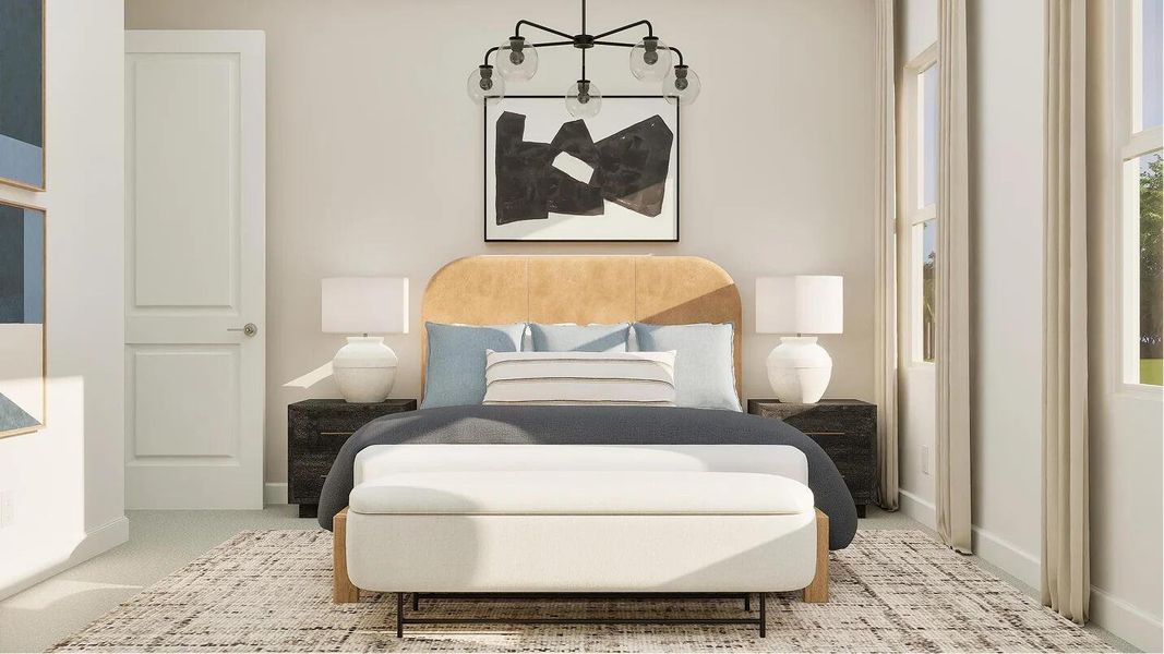 Furnished interior view inside a new home in Lotis Wellington: The Promenade Collection, Wellington (Image 3).