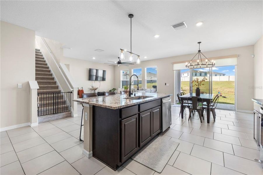 Furnished interior view inside a new home in , Wesley Chapel (Image 46).