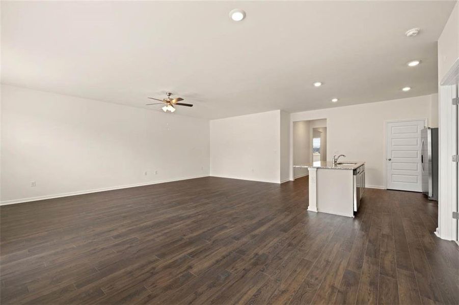 Spacious, unfurnished interior of a new home in Champion's Run, Lithonia (Image 18).