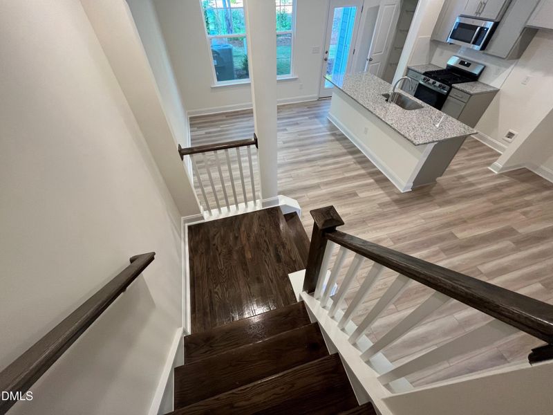 Second landing overlooking 1st floor