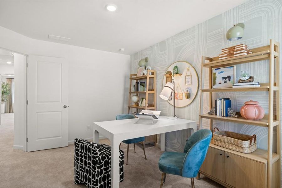 Furnished interior view inside a new home in , Doraville (Image 40).